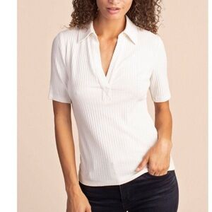 Trina Turk Nishi 2 Ribbed Knit Top